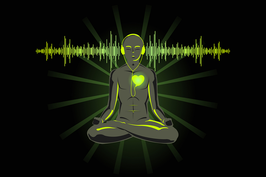 Do you listen to music while meditating?